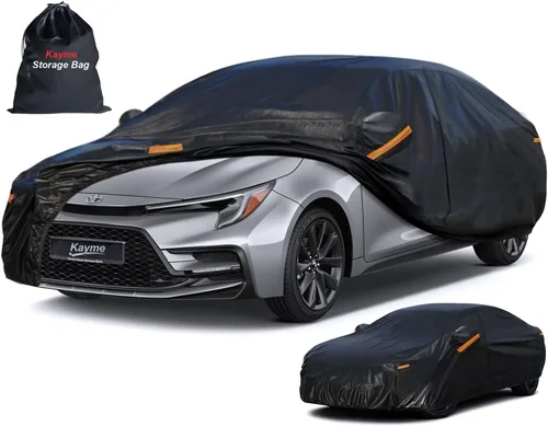 Vista 77 de Kayme Cubierta de auto SUV de 7 capas ajuste personalizado para BMW X1 (2009-2025), impermeable, para todo tipo de clima, para automóviles, cubierta