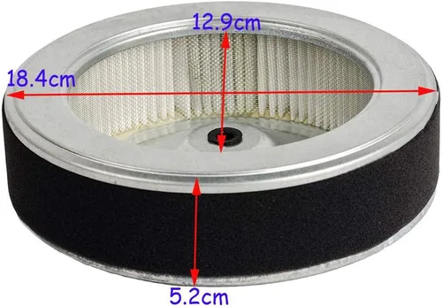 Vista 2 de HIFROM Filtro de aceite Filtro de combustible Filtro de aire Kit de bujía Reemplazo para Honda GX630 GX660 GX690 Cortacésped Piezas Nuevo