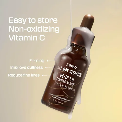 Vista 6 de JUMISO All Day VC-IP 1.0 Suero reafirmante 1.0 fl oz, 1.01 fl oz, colágeno potenciador, reducción de líneas finas, extracto de aronia, bakuchiol