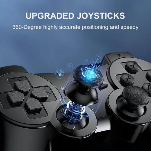 Vista 5 de DOYO Wireless PC Gaming Controller, Dual-Vibration Steam Joystick Gamepad Computer Game Controller for PC Windows 781011