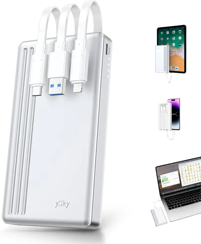 Vista 8 de ySky Disco duro externo portátil con certificación MFi de 1 TB para iPhone, iPad, MacBook, Windows, computadora, USB C, teléfonos Android
