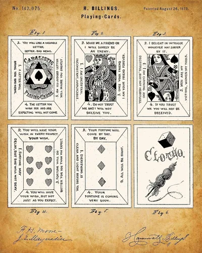Vista 3 de Juego de cuatro fotos (8 x 10) sin marco, hace una gran decoración de Mancave o sala de juegos y regalo de menos de $20 para jugadores de póquer