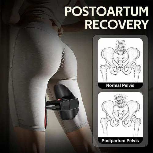 Vista 3 de Entrenador de suelo pélvico, equipo de ejercicio Kegel para hombres y mujeres, ejercitador de muslos y piernas para fuerza central, dispositivo