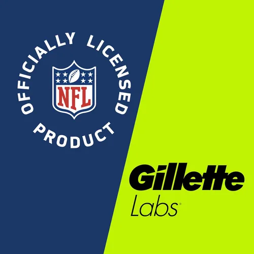 Vista 9 de Gillette Labs Special NFL 49ers Edition Shaving Razor for Men - 1 Handle, 1 Razor Blade Refill, Perfect for Game Day Grooming, GilletteLabs with