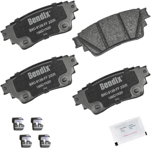 Vista 27 de Bendix Priority1 CFC154 - Juego de pastillas de freno de disco para Avanti II, Century, LeSabre, Regal, Riviera, chasis comercial, DeVille