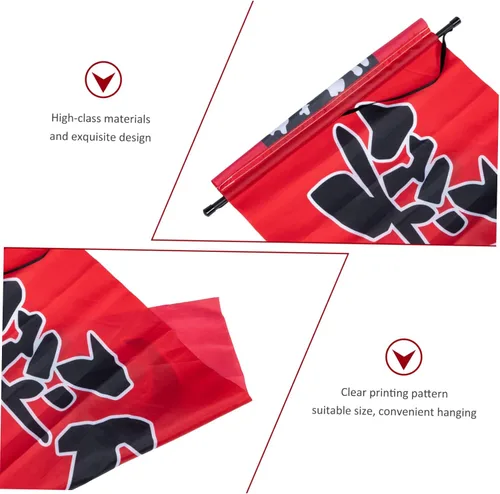 Vista 4 de Bandera japonesa para exteriores, decorativa, colgante, bandera para Izakaya y restaurante japonés