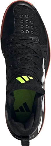 Vista 2 de adidas Tenis Stabil Next Gen para hombre, Núcleo negro-nube blanco-limón lúcido