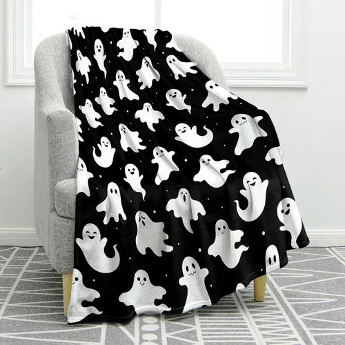 Vista 10 de Jekeno Regalos abstractos personalizados para mujeres y hombres, impresión de manta abstracta, manta personalizada con nombre, mantas de franela