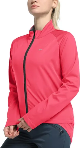 Vista 2 de 33,000ft Chaquetas de ciclismo para mujer, chaqueta térmica impermeable para correr, chaqueta de invierno transpirable