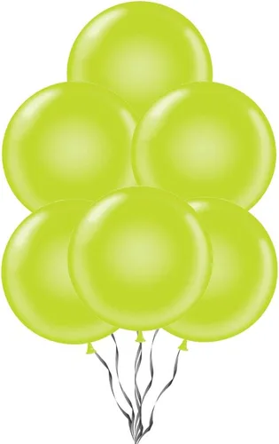 Vista 6 de PMU Globos de látex PartyTex Premium de 24 pulgadas, paquete de 12