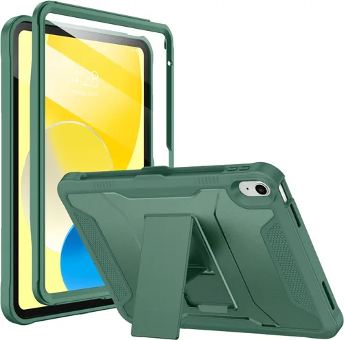 Vista 18 de Funda Soke para iPad (A16) de 11ª generación de 11 pulgadas 2025, iPad de 10ª generación de 10.9 pulgadas 2022, con protector de pantalla