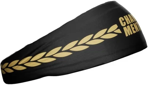 Vista 2 de Diadema unisexbanda para el sudor, ideal para deportes, fitness, entrenamiento, yoga. Diseño cónico. Reversible.