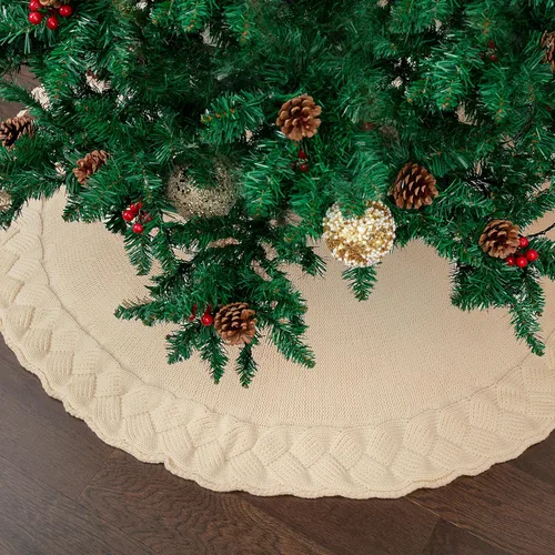 Vista 21 de Mr. Pen Falda de árbol de Navidad, 36 pulgadas, falda de árbol de Navidad