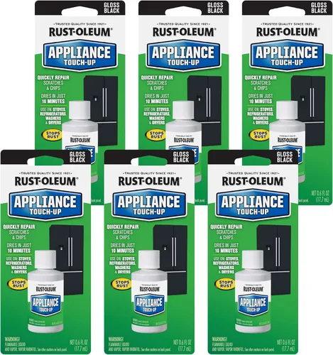 Vista 12 de Botella de líquido especial Appliance Touch Up de Rust-Oleum para reparar desperfectos en electrodomésticos, 6 onzas, 203001 Almendra