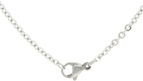 Vista 3 de Justinstones Collar con colgante de chakra Reiki puntiagudo hexagonal de piedras preciosas de 20 pulgadas