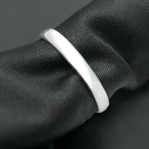 Vista 3 de Aeon Anillo de boda de plata de ley 925 30.197 in Ajuste cómodo para hombres y mujeres Tallas J-Z Calidad premium para momentos especiales