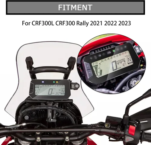 Vista 2 de PSLER - Protector de pantalla para CRF300L CRF300 Rally 2021-2025