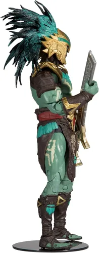 Vista 4 de McFarlane Toys Mortal Kombat Kotal Kahn - Figura de acción de 7 pulgadas con accesorios