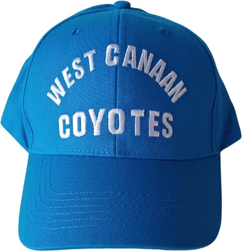 Vista 5 de MyPartyShirt West Canaan Coyotes Sombrero Azul Cielo, Azul