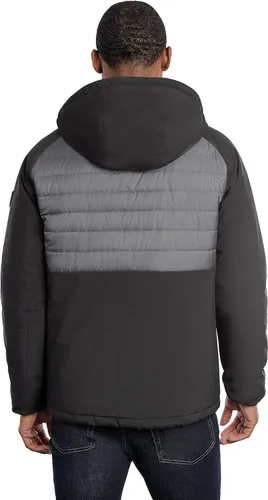 Vista 3 de LONDON FOG Men's Mixed Media Active Jacket