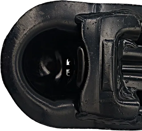 Vista 4 de Acoplador de remolque ajustable bola de 2-5/16", capacidad del acoplador de remolque 14000 libras, negro