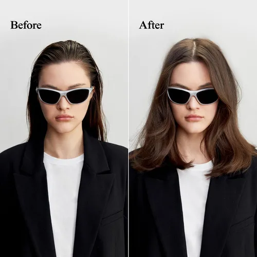 Vista 3 de QIQI Champú Smooth Service - Champú hidratante para cabello sedoso y sin encrespamiento, champú para mujeres diseñado para nutrir, champú hidratante