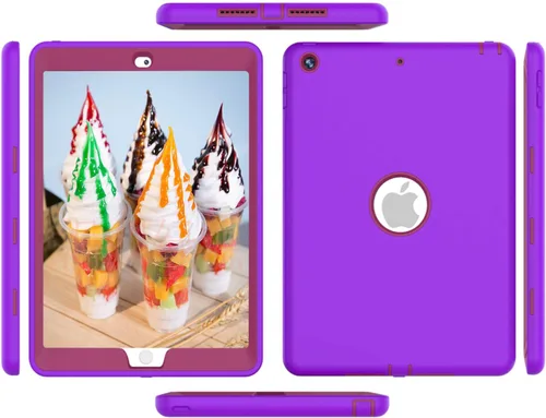 Vista 19 de Funda para iPad de 9ª/8ª/7ª generación Funda de 10,2 pulgadas con protector de pantalla integrado modelo MYLF2LL/A MYLD2LL/A MYLC2LL/A MYN32LL/A
