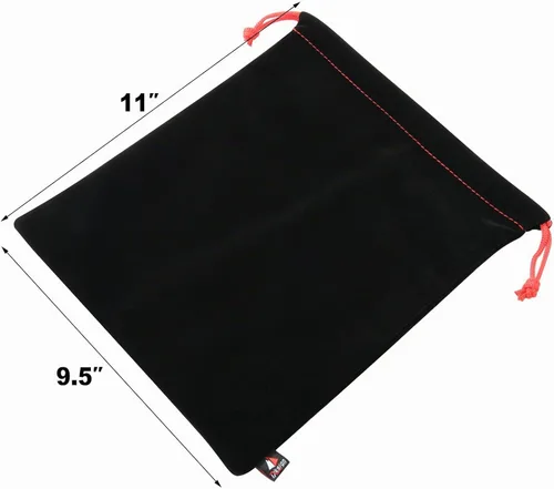 Vista 2 de Funda bolsa universal de protección para auriculares de 11 x 9.25 pulgadas (Grande)