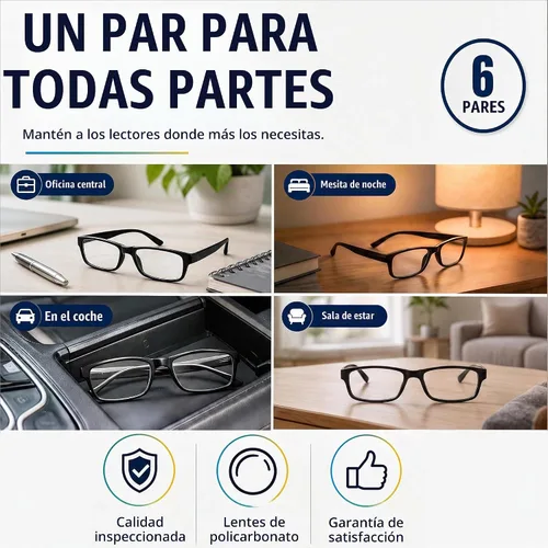 Vista 2 de Boost Eyewear Reading Glasses, Traditional Black Frames, with Spring Loaded Hinges