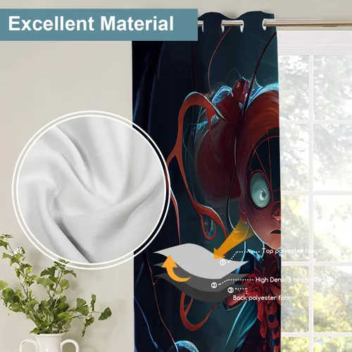 Vista 291 de Shrahala Orange Autumn Autumn Blackout Curtain Tiers, Fall Kitchen Valance Light Blocking Tier Drapes with Rod Pocket, 2 Pack 26 X 24 in
