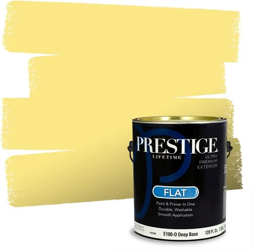 Vista 152 de PRESTIGE Pinturas de pintura exterior e imprimación en uno, 1 galón, plano, combinación comparable de Benjamin Moore* Pila de heno