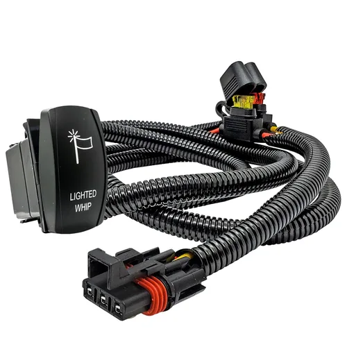 Vista 14 de OZ-USA Kit de cables de enchufe de barra de bus de potencia con interruptor basculante de encendido/apagado compatible con Polaris Pulse Power