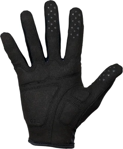 Vista 2 de PEARL IZUMI Guantes de gel Summit para hombre, material ligero, palma Laredo de gamuza para agarre de bicicleta, agarre de silicona en los dedos