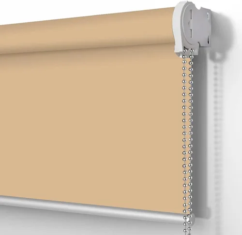 Vista 10 de Persianas blackout enrollables personalizadas simples y elegantes, para ventanas, puertas, puertas francesas, ahorro de energía, protección UV