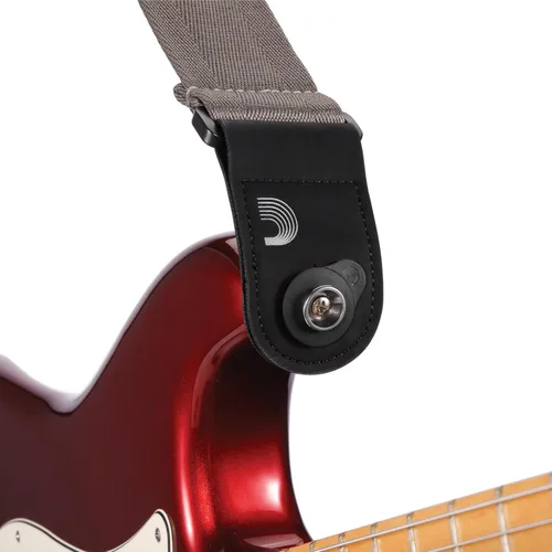 Vista 2 de D'Addario Bloques de Correa Flex Lock - Bloquea las Correas en su Lugar - Protege tu Instrumento sin Modificaciones o Hardware - Fácil de Conectar