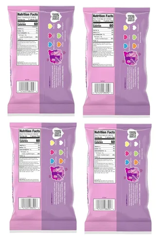 Vista 2 de Tiny Conversation Hearts - Caramelo duro de San Valentín, 35 onzas a granel, dulces y agrios de corazón con refranes