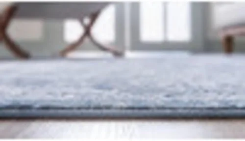 Vista 7 de Unique Loom Portland Collection - Alfombra de área Albany (2 pies 2 pulgadas x 3 pies 1 pulgada, rectangular, azul/gris)