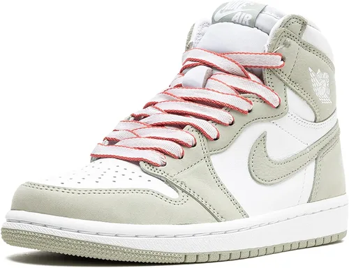 Vista 4 de Nike Air Jordan 1 High OG WMNS - Espuma de mar para mujer color naranja curativoblanco 8W