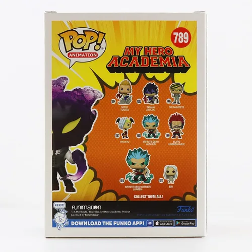 Vista 2 de Funko Pop! Anime My Hero Academia - Kurogiri (brilla en la oscuridad) Figura de vinilo MHA