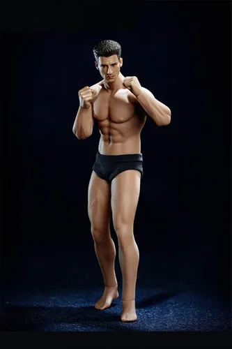 Vista 2 de Fremego Figura de Acción Masculina a Escala 1/12, Cuerpo de Muñeca de Figura de Acción Masculina Súper Flexible sin Costuras de 6 Pulgadas Colección