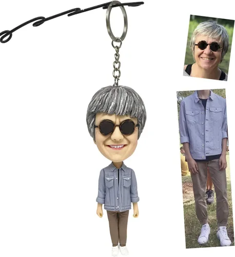 Vista 21 de Figuritas personalizadas de bobblehead de golfista para regalo para hombre, regalos personalizados del día de San Valentín a partir de fotos Golfer