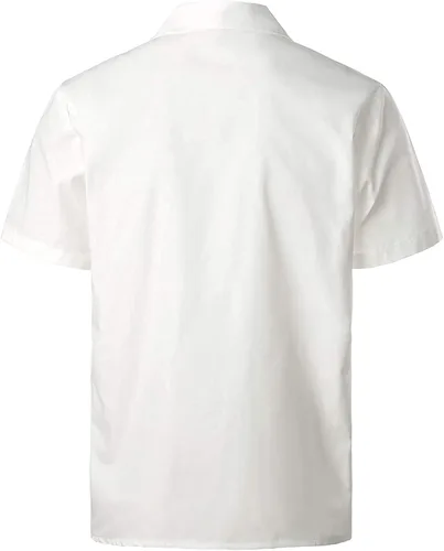 Vista 4 de VATPAVE Camisas de guayabera cubana de manga corta con botones para hombre