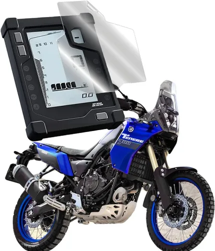 Vista 2 de IPG ProActive - Protector de pantalla de dureza compatible con Ymaha Tenere 700 T700 XTZ 700 XTZ 700 Cluster Speedometer Display Hydrogel (delgado)