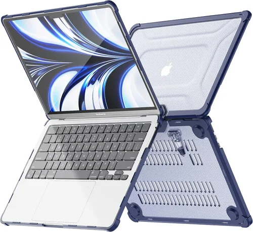 Vista 8 de Funda Batianda para MacBook Air de 15 pulgadas, modelo 2025 con chip M4, versiones 2024 y 2023, modelos A3241 A3114 (M3) / A2941 (M2) - Diseño