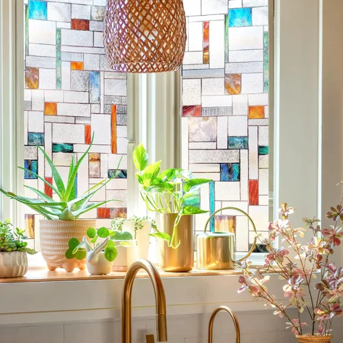 Vista 21 de Artscape 01 – 0113 24" x 36" Magnolia Diseño Ventana Cine Multicolor