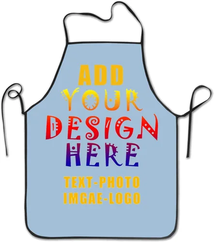 Vista 27 de Delantal personalizado personalizado para mujeres y hombres, delantales de cocina para cocinero, nombre personalizado, texto, logotipo, imagen