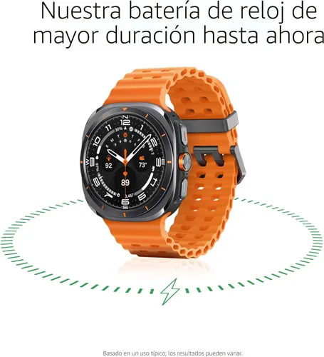 Vista 6 de Samsung Galaxy Watch Ultra (2024) 47mm LTE Smartwatch AI con puntuación de energía, consejos de bienestar, seguimiento de frecuencia cardíaca