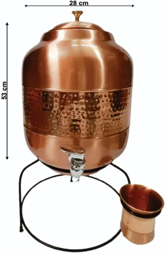 Vista 5 de Dispensador de agua de cobre 14 litros