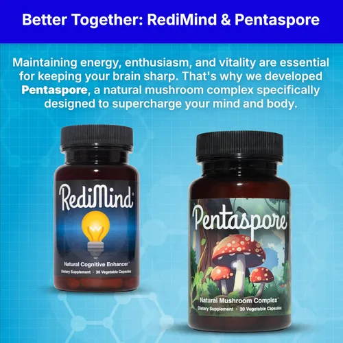 Vista 11 de RediMind - Suplemento Natural para Mejora Cognitiva en Cápsula - Sin GMO, Vegano, Sin Gluten