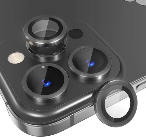 Vista 318 de Choiche Compatible para iPhone 16 Pro/iPhone 16 Pro Max Protector de Lente de Cámara, Vidrio Templado 9H Protector de Pantalla de Cubierta de Cámara